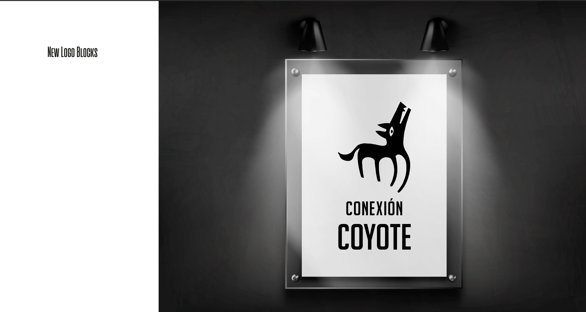 Conexión Coyote — brand presentation