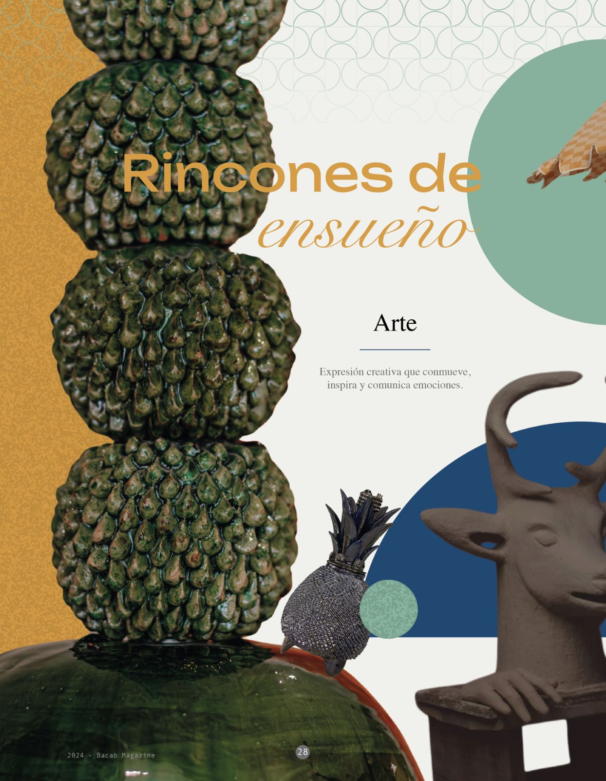 Bacab Magazine — interior spread