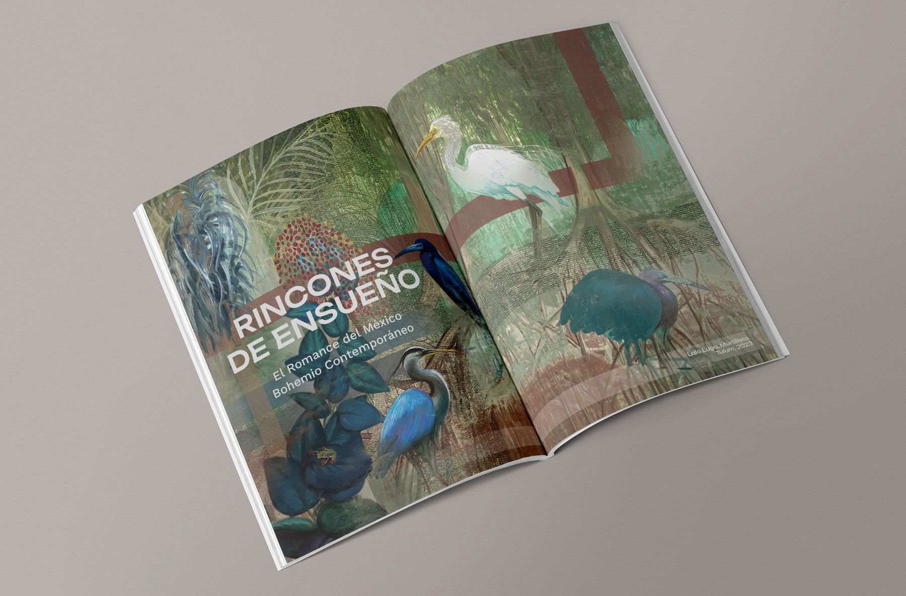 Bacab Magazine — Rincones de Ensueño spread