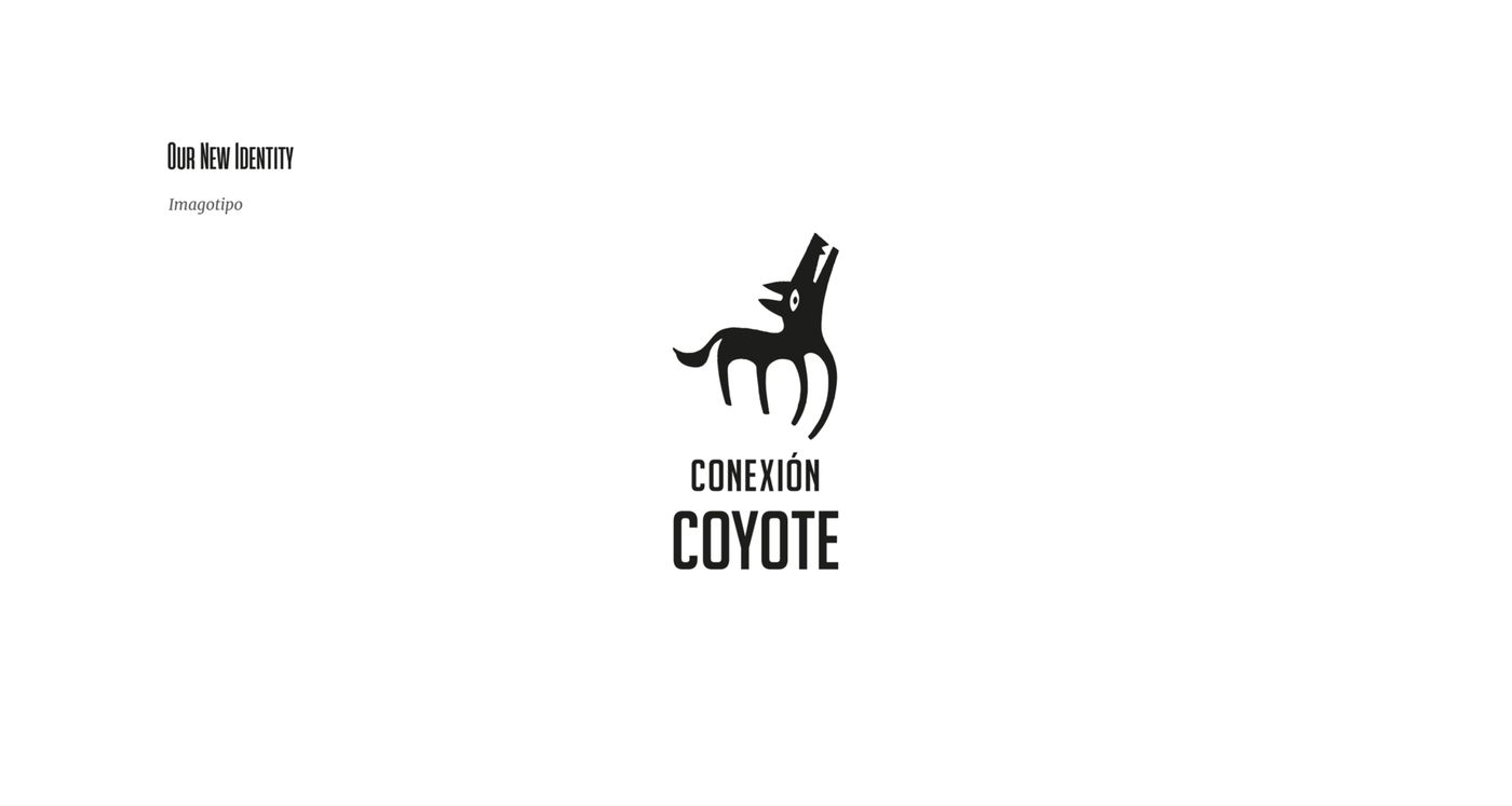 Conexión Coyote — brand presentation